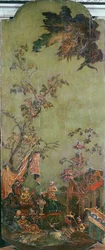 Feuer, aus einer Serie von Tafeln, die die vier Elemente darstellen, ca. 1730